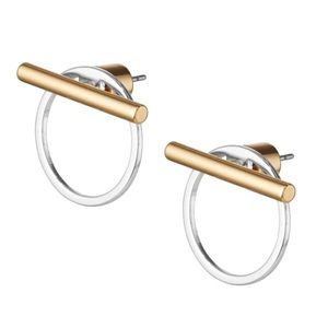 Jenny Bird Rhye Earring Jackets in Two Tone (Gold and Silver)
